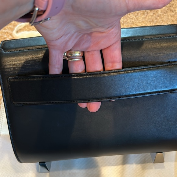 Alexander Wang Black Crossbody Bag with Structured Design - Picture 9 of 12